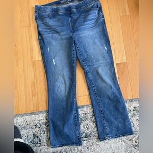 Torrid Mid Rise Slim Fit Vintage Stretch Denim Jeans 22T